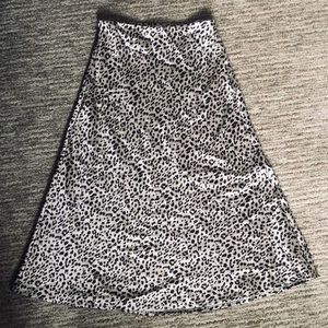 Princess Polly Cheetah Print Maxi Skirt Size 0